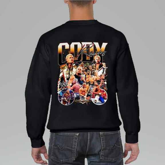 Unisex Sweatshirt Cody Rhodes Wwe Sweatshirt for Men and Women, S-4XL