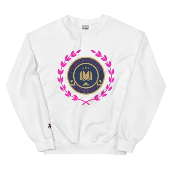 Unisex Sweatshirt (White, XL)