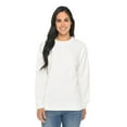 thumbnail image 1 of Unisex Sweatshirts for Women Men Sweatshirt Casual Plain Uniform Long Sleeve White Sweaters for Men and Women, 1 of 5