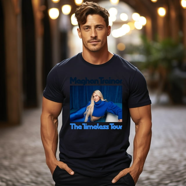 Unisex TSHIRT Meghan Trainor The Timeless Tour 2024 for Men and