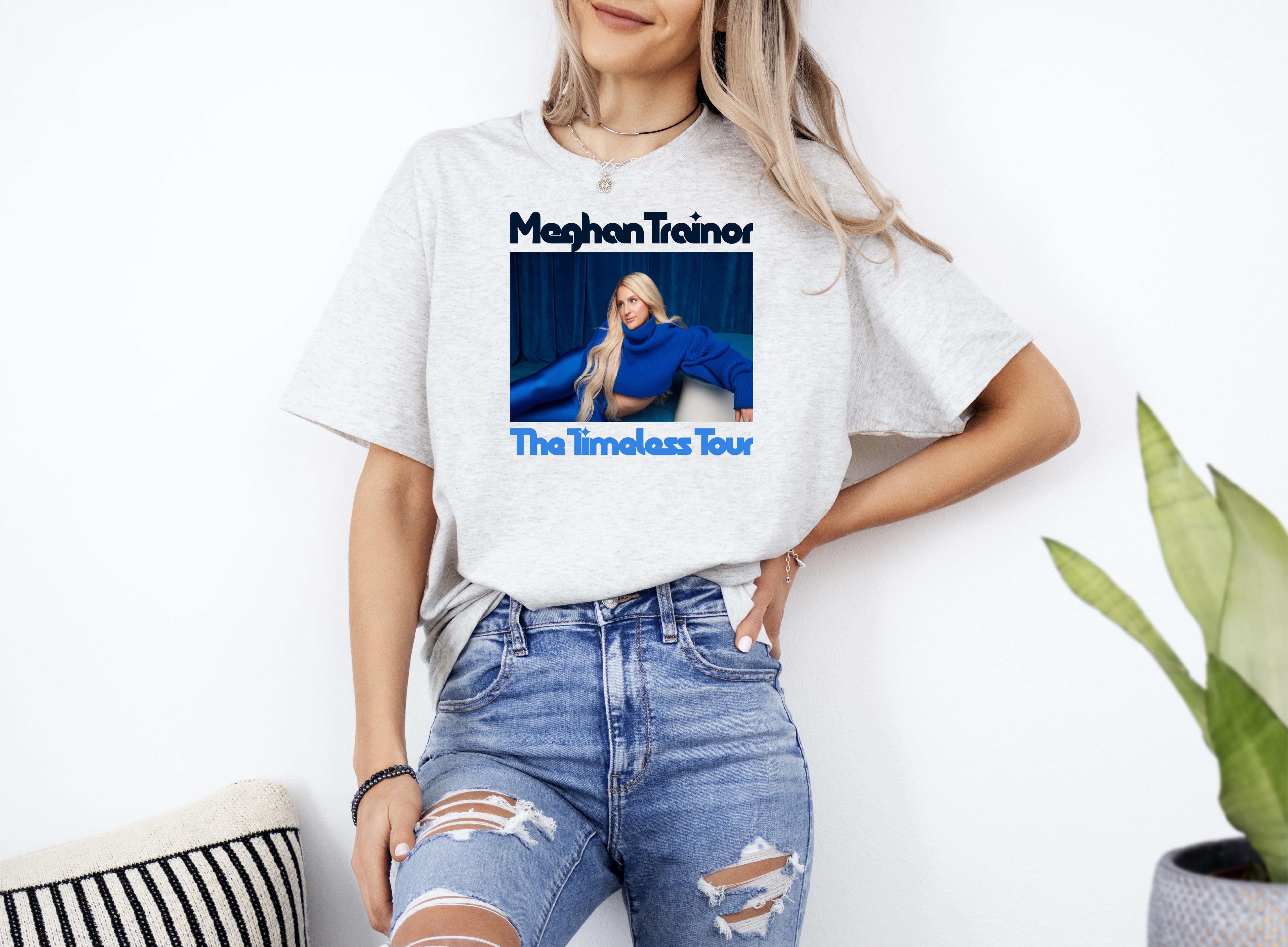 Unisex TSHIRT Meghan Trainor The Timeless Tour 2024 for Men and