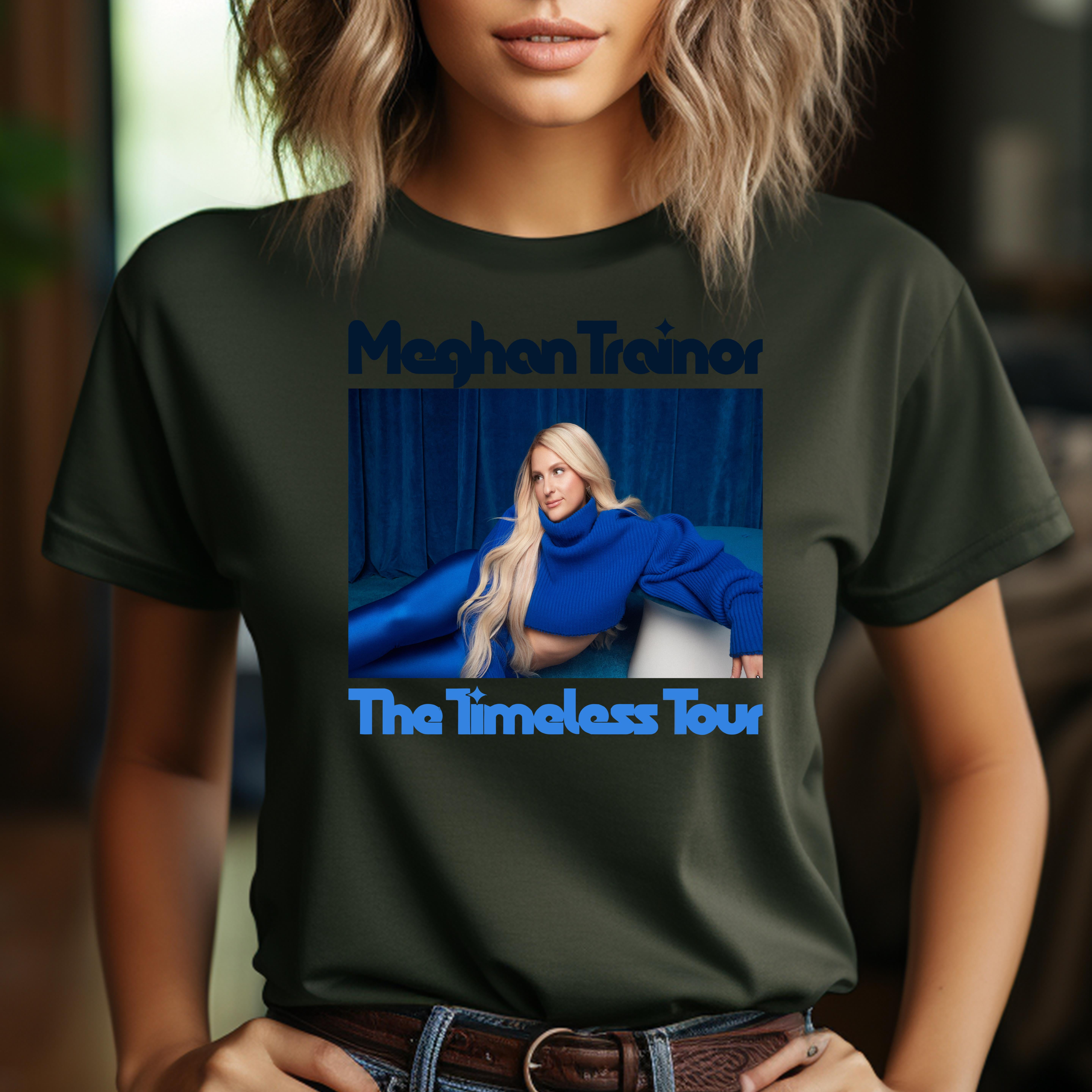 Unisex TSHIRT Meghan Trainor The Timeless Tour 2024 for Men and