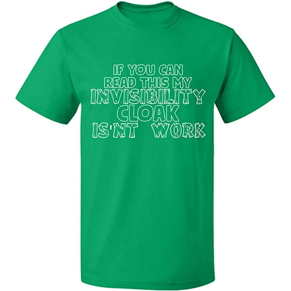 Unisex T-Shirt, If You Can Read This, Slim Fit, Short Sleeve Sweater - Irish Green Small