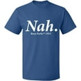 thumbnail image 1 of Unisex T-Shirt, Nah Rosa Parks TM 1995, Slim Fit, Short Sleeve Sweater - Indigo Blue Large, 1 of 2