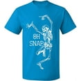 thumbnail image 1 of Unisex T-Shirt, Oh Snap, Slim Fit, Short Sleeve Sweater - Sapphire X-Large, 1 of 2