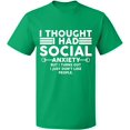 thumbnail image 1 of Unisex T-Shirt Slim Fit Short Sleeve Sweater - Irish Green Large, 1 of 2