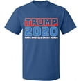 thumbnail image 1 of Unisex T-Shirt, Trump 2020, Slim Fit, Short Sleeve Sweater - Irish Green Medium, 1 of 2