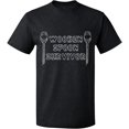 thumbnail image 1 of Unisex T-Shirt, Wooden Spoon Survivor, Slim Fit, Short Sleeve Sweater - Dark Heather Small, 1 of 2