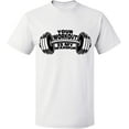 thumbnail image 1 of Unisex T-Shirt, Your Workout is, Slim Fit, Short Sleeve Sweater - White 3X-Large, 1 of 2