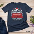 Perison Design Unisex T Shirt with North Pole Correctional Design Soft Cotton Blend ...