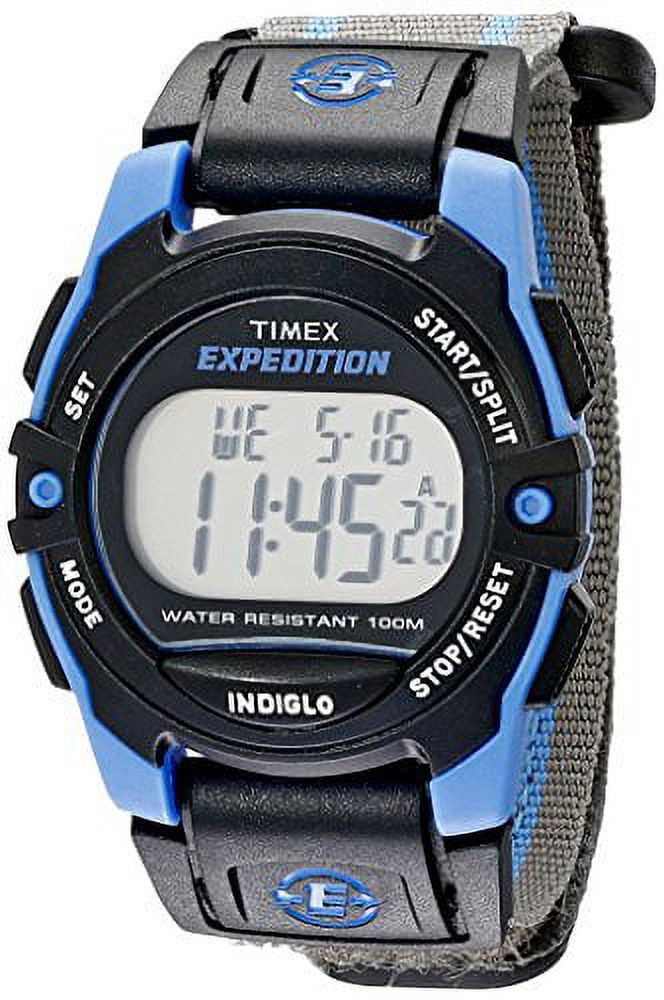 Unisex T49660 Expedition Classic Digital Chrono Alarm Timer Blue