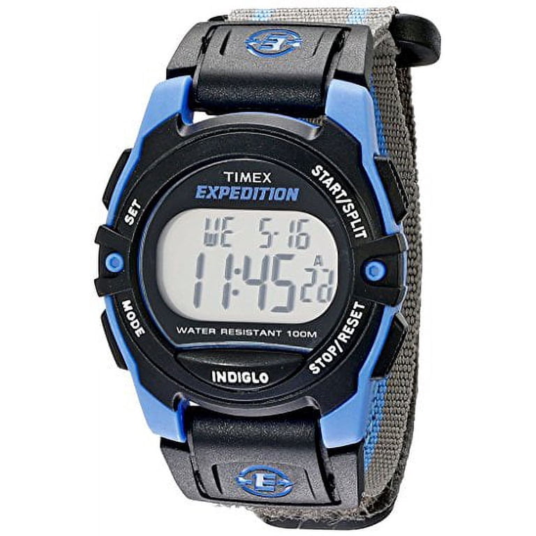 Unisex T49660 Expedition Classic Digital Chrono Alarm Timer Blue