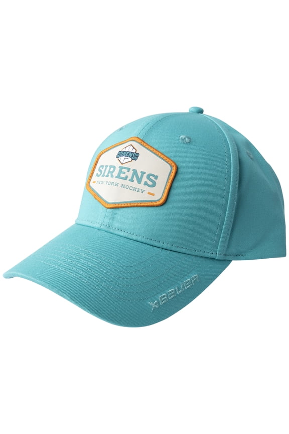 Unisex  Teal New York Sirens Patch Snapback Hat