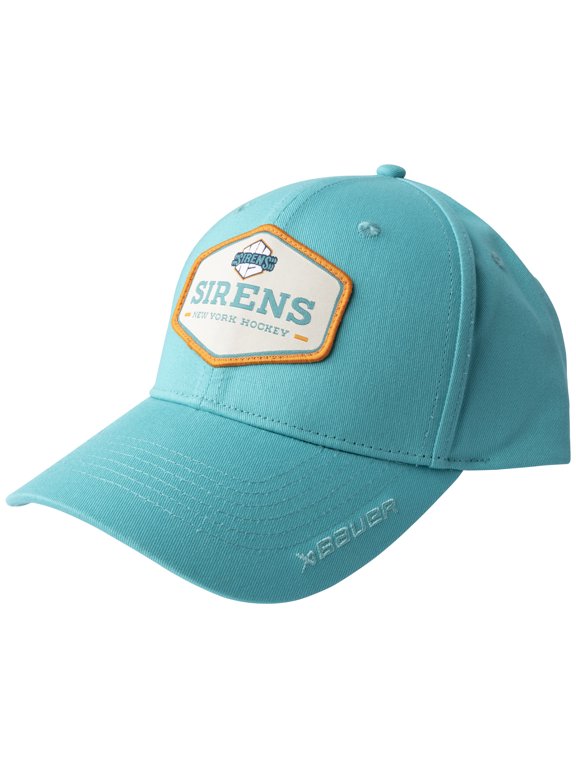 Unisex Teal New York Sirens Patch Snapback Hat