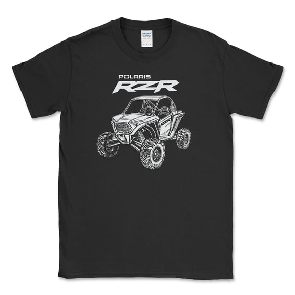 Unisex Tee Shirt Embrace Adventure with Polaris RZR Offroad