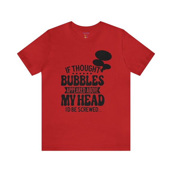 Unisex Tee thought bubbles
