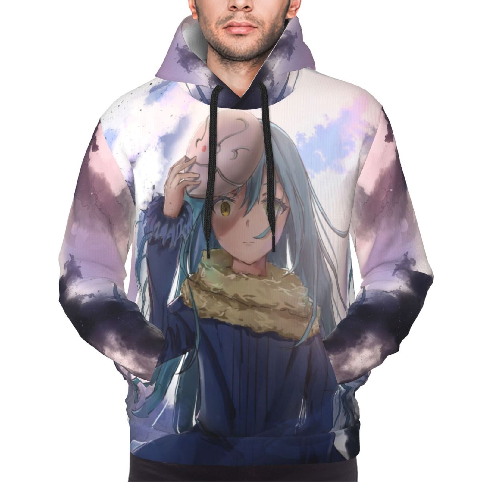 Unisex I Got Reincarnated As A Slime Pullover Hoodies 3D Print Novelty
