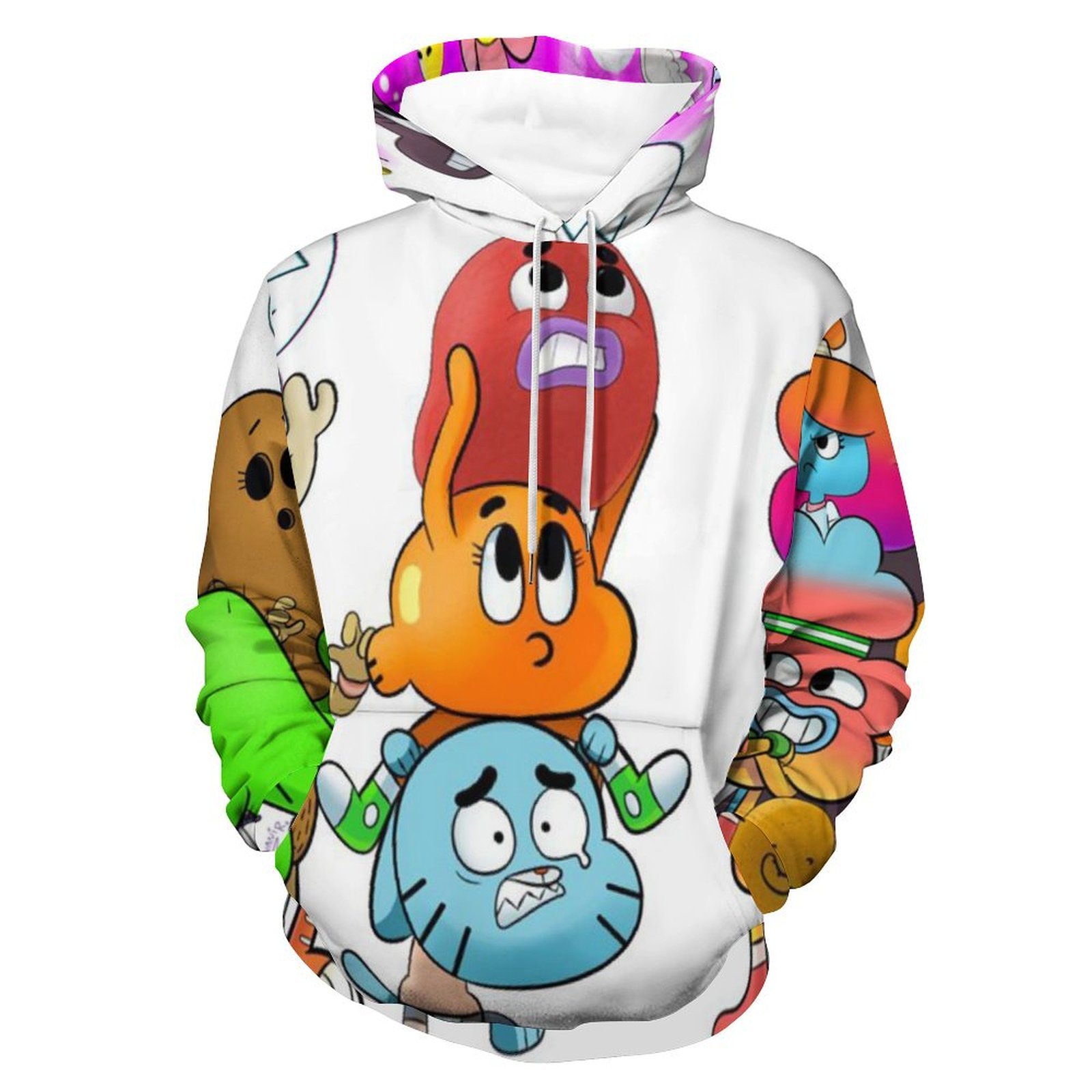 Unisex The Amazing World Of Gumball Hoodie Outerwear Long Sleeve 