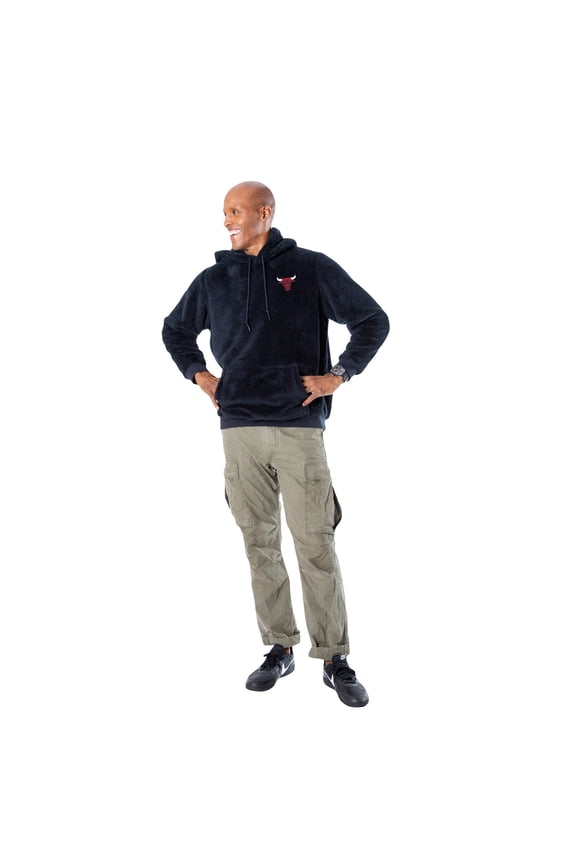 Unisex The Best Hoodie in the World By Jill Martin Black Chicago Bulls Oversized Lounge Pullover Hoodie