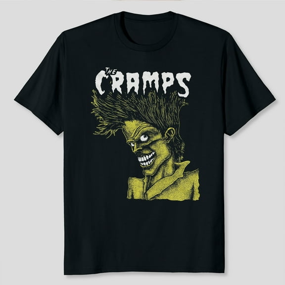 Unisex The Cramps Band Album Graphic T-Shirt, Sizes S-5XL, Tbun