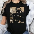 thumbnail image 1 of Unisex The Cure Band, The Cure Fan Graphic T-Shirt, Sizes S-5XL, Tbun Men's And Women's Graphic Tee 100% Cotton by TBun, Full Sizes S-5XL, 1 of 5