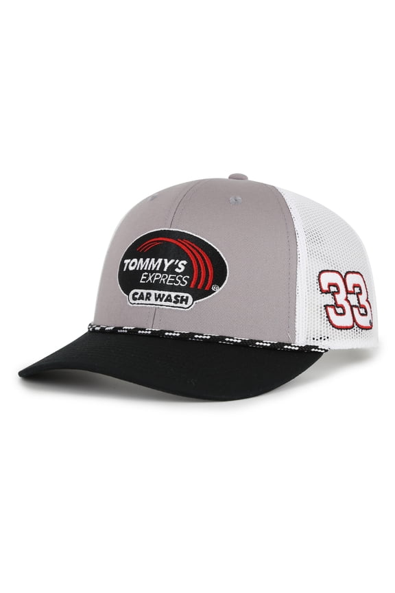 Unisex The Game Cleetus McFarland Gray Richard Childress Racing Two-Tone Rope Trucker Hat