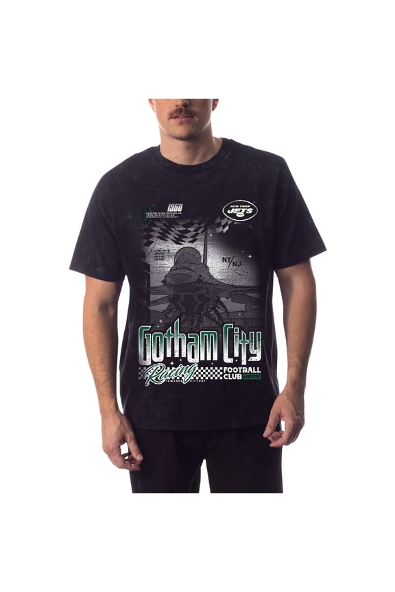 Unisex The Wild Collective Black New York Jets Tour Band T-Shirt