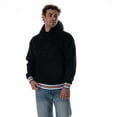thumbnail image 1 of Unisex The Wild Collective Black New York Knicks Custom Rib Tonal Premium Hoodie, 1 of 4