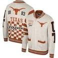 thumbnail image 1 of Unisex The Wild Collective Cream Texas Longhorns Wild Collective Full-Zip Jacquard Sweater, 1 of 3