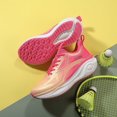 thumbnail image 1 of Unisex Thick Cushion Running Shoes, Breathable Mesh Athletic Walking Sneakers, 1 of 2