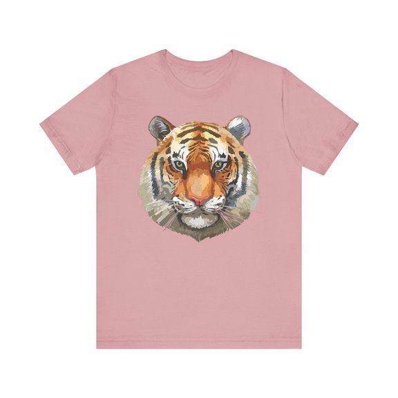 Unisex Tiger Tee, Animal Shirt, Tee Shirt with Tiger, Safari T-Shirt, Animal Tees, Big Cat Shirt, Safari T-Shirt 4
