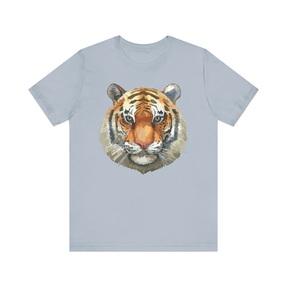 Unisex Tiger Tee, Animal Shirt, Tee Shirt with Tiger, Safari T-Shirt, Animal Tees, Big Cat Shirt, Safari T-Shirt 4