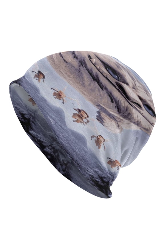 Unisex Tinkerbell and the Legend of the NeverBeast Knitted Hat Warm Slouchy Knit Hat Headwear Skull Hat For Men Women