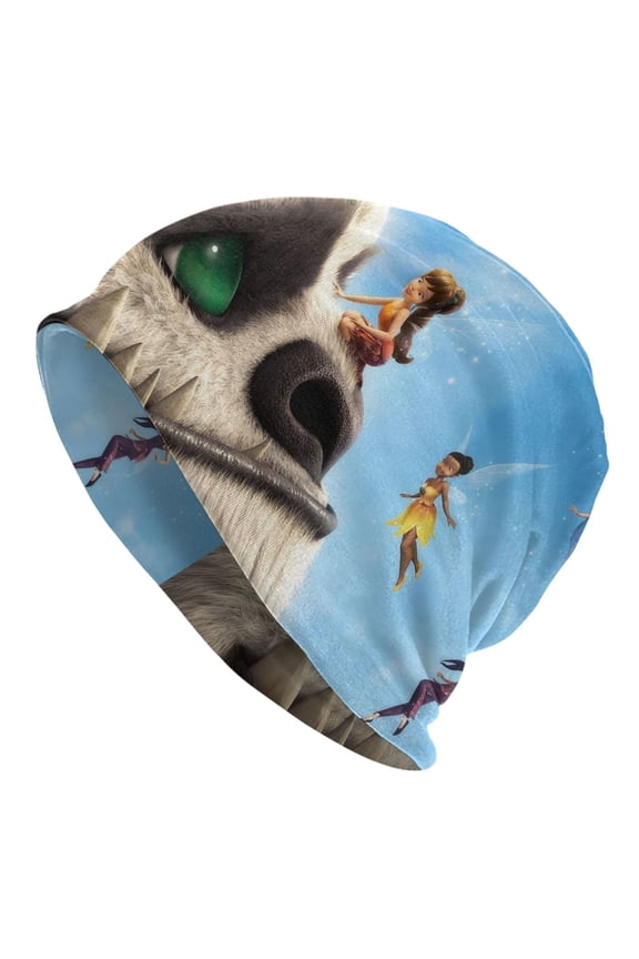 Unisex Tinkerbell and the Legend of the NeverBeast Knitted Hat Warm Slouchy Knit Hat Headwear Skull Hat For Men Women