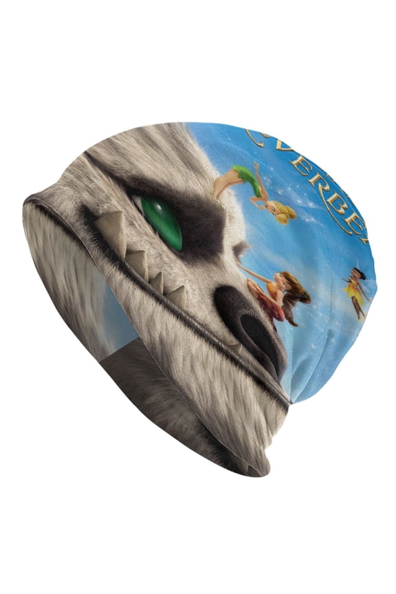 Unisex Tinkerbell and the Legend of the NeverBeast Knitted Hat Warm Slouchy Knit Hat Headwear Skull Hat For Men Women