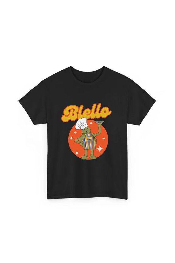 Unisex Tiny Chef Shirt, Tiny Chef Show Shirt, Blello Shirt, Tiny Chef Show Fan Shirt-Black-TH2133