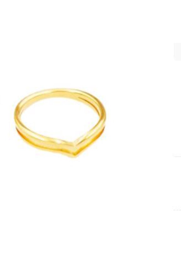 Unisex Titanium Steel Ring Irregular Wave Design Heart Glossy Electroplated Finish Band Ring for Men and Women Fashion Jewelry Statement Ring