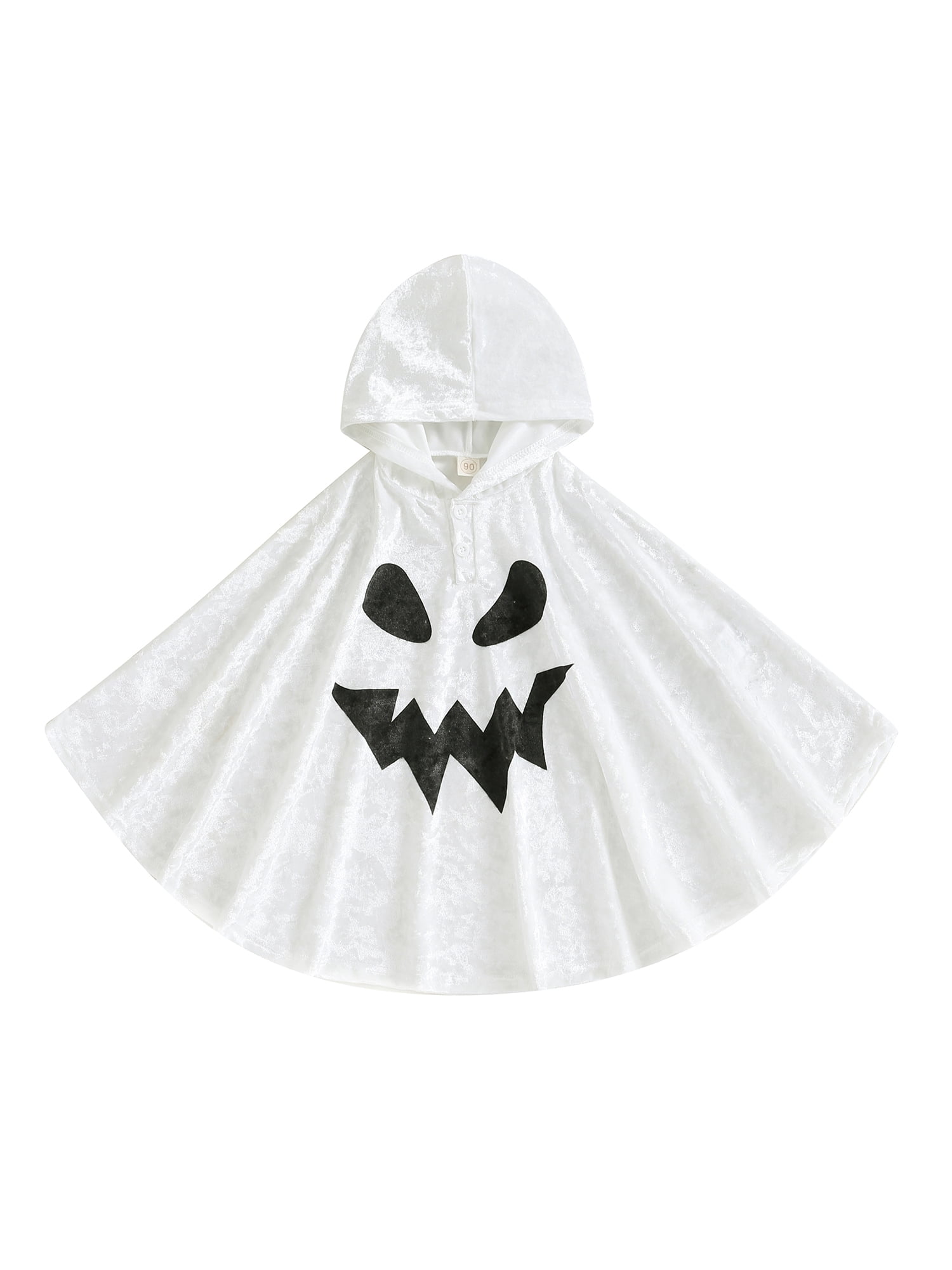 Unisex Toddler Baby Halloween Costume Hooded Ghost Cloak Poncho Cape ...