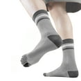 thumbnail image 1 of Unisex Toe Socks Five Finger Socks for Fall Crew Socks Series 20, 1 of 8