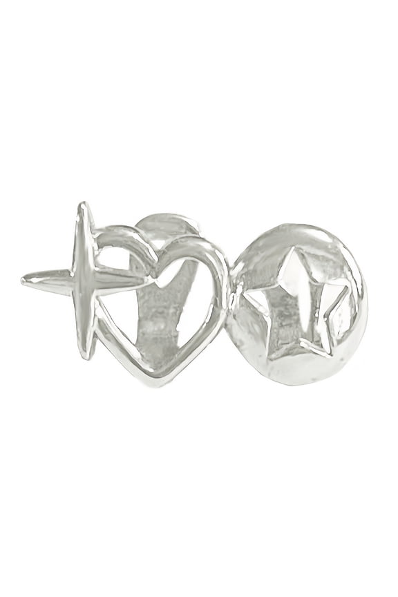 Unisex Tooth Grills Jewelry Vintage Silver Gold Teeth Caps With Stars Motifs Sturdy Brass Materials Fashion Accessories