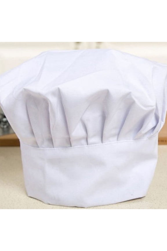 Unisex Top Cook Wear Chef Hat Waiter Hats Hotel Restaurant Cooking Bakery Kitchen Work Wear Cap Black/White/Red/Black