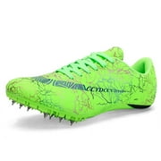 Unisex Track Spike Shoes, Track and Field Running Shoes for Sprint and Mid-distance