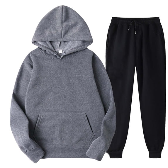 Unisex Tracksuits For Women Set 2 Piece Clearance Hot Sale 2PCS Outfits Men's And Women's Sports Tracksuits Long Sleeve Pullover Hoodies Sweatshirt And Sweatpants Fall Winter Suit