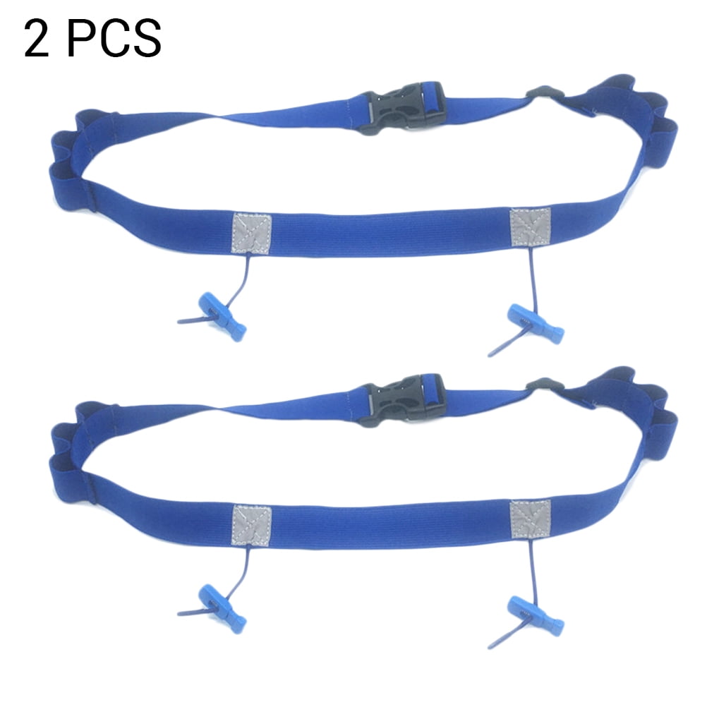 Unisex Triathlon Marathon Race Number Belt Running Waist Pack Cloth Bib