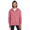thumbnail image 1 of Unisex Triblend French Terry Full-Zip - CARDINAL HEATHER - XL, 1 of 3