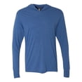 thumbnail image 1 of Next Level Adult Triblend Long-Sleeve Hoody - VINTAGE ROYAL - XL, 1 of 3