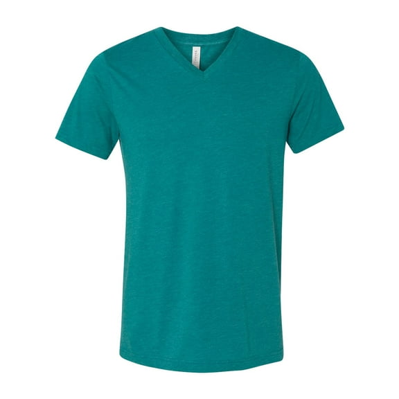Unisex Triblend Short Sleeve V-Neck Tee - 3415