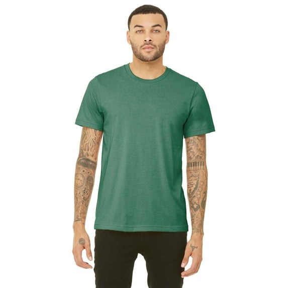 Unisex Triblend T-Shirt - GRASS GRN TRBLND - M