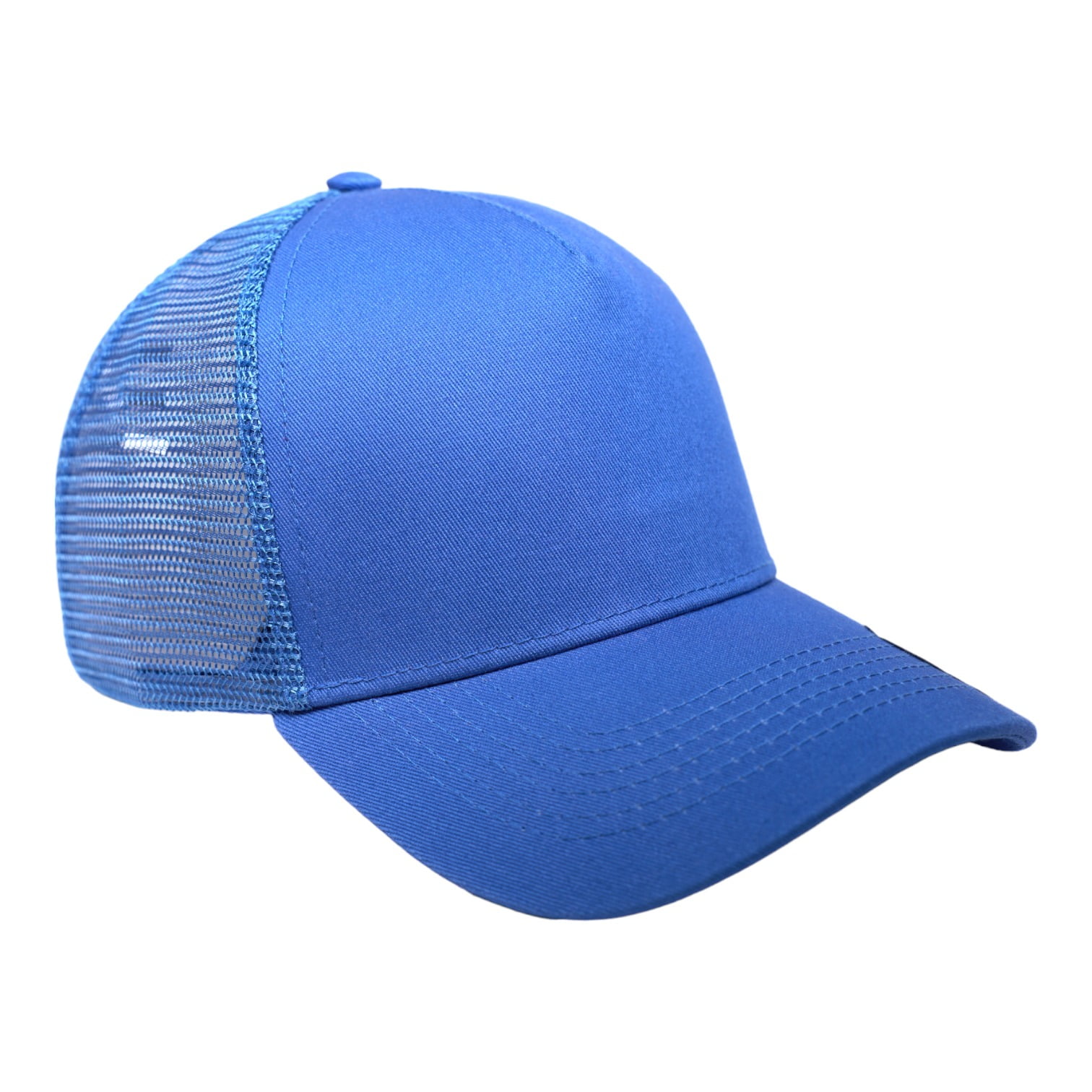 Unisex Trucker Cap, Blank Mesh Baseball Cap, Hat - Walmart.com