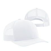 Unisex Trucker Hat Snapback Mesh Back Adjustable Cap One Size Fits Most Baseball